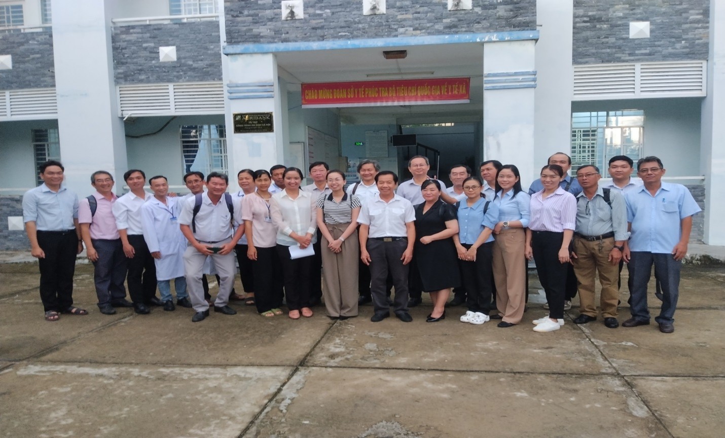 Đoàn Sở Y tế phúc tra Bộ tiêu chí Quốc gia về y tế xã An Nông